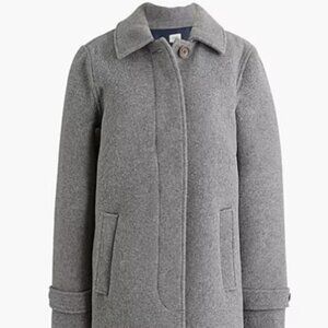 J. Crew Factory Wool-Blend Winter Coat